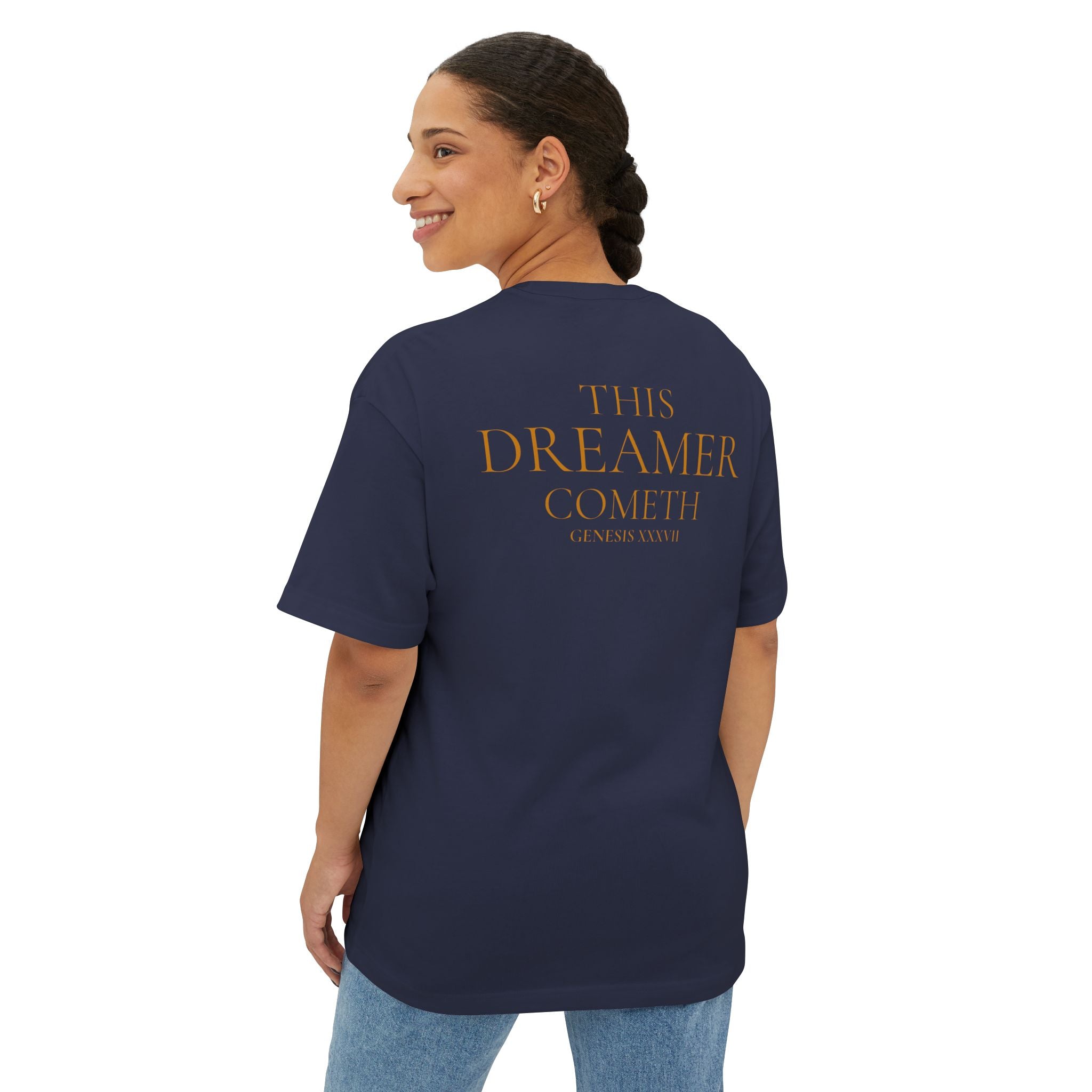 Boxy Tee — "This Dreamer Cometh" Inspirational Graphic T‑Shirt