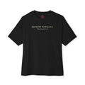 Boxy Tee — "From Pit to Palace" Minimal Front Tee with Back Number 37
