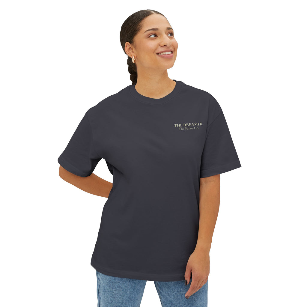 Boxy Tee — "And Yet The Lord Was With Him" Christian Faith Shirt