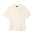 The Governor Crest Tee — Oversized Boxy Unisex T‑Shirt