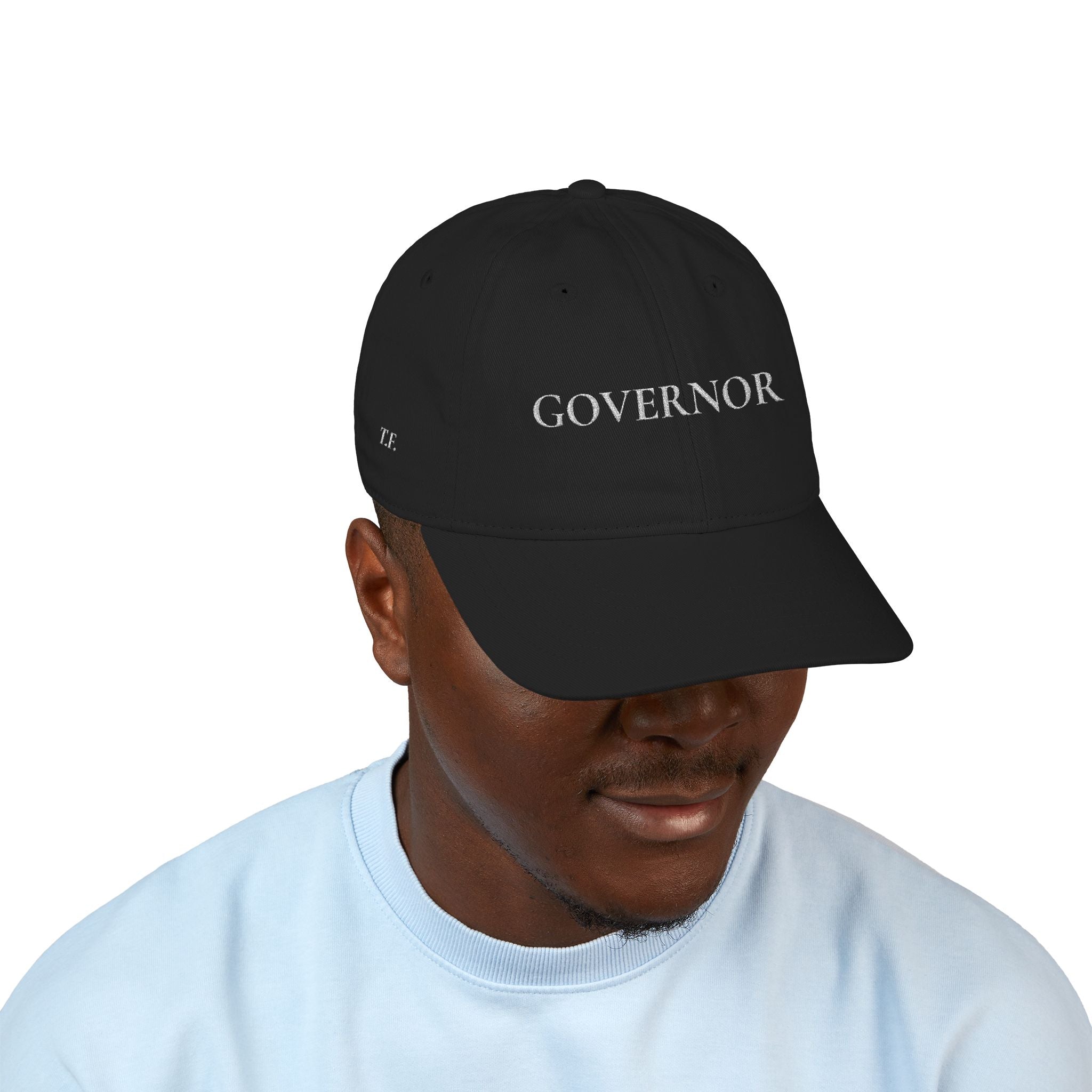 Governor Organic Baseball Cap (Embroidery)
